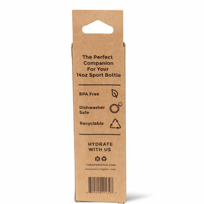 HYDROJUG HydroJug Sport 14oz Straw Pack - 4 Replacement Straws, BPA-Free