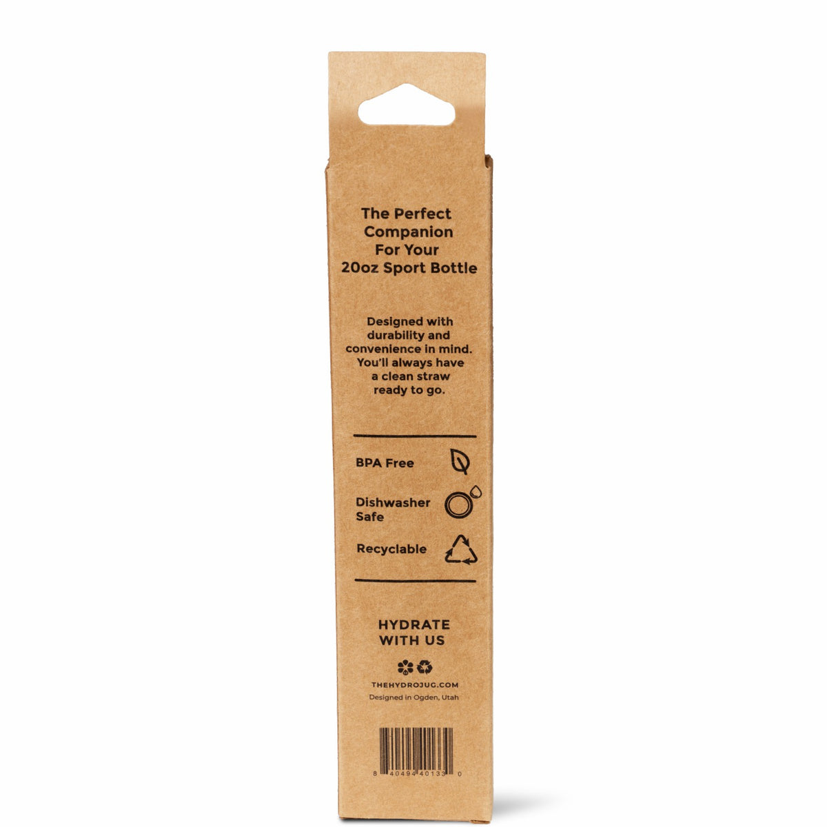 HYDROJUG HydroJug Sport 20oz Straw Pack - 4 Replacement Straws, BPA-Free