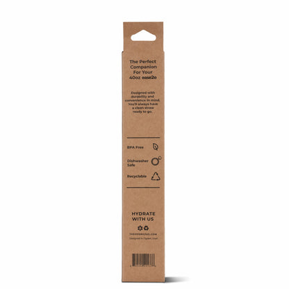 HYDROJUG HydroJug Ease2o 40oz Straw Pack - 4 Replacement Straws, BPA-Free