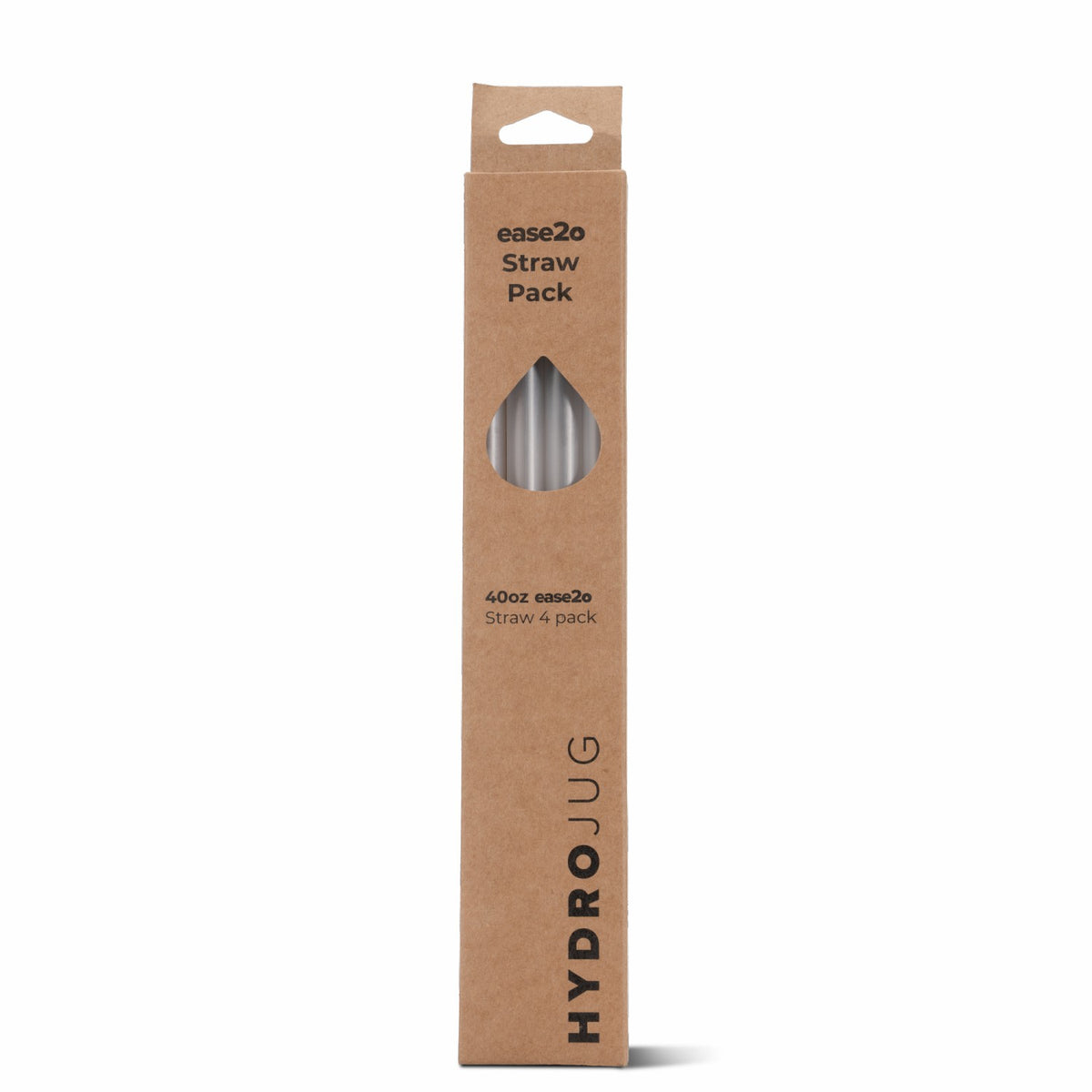 HYDROJUG HydroJug Ease2o 40oz Straw Pack - 4 Replacement Straws, BPA-Free