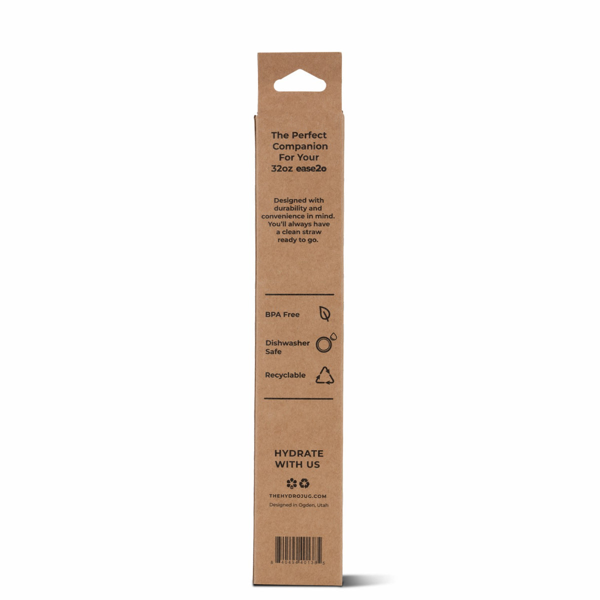 HYDROJUG HydroJug Ease2o 32oz Straw Pack - 4 Replacement Straws, BPA-Free
