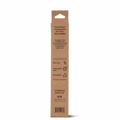 HYDROJUG HydroJug Ease2o 32oz Straw Pack - 4 Replacement Straws, BPA-Free