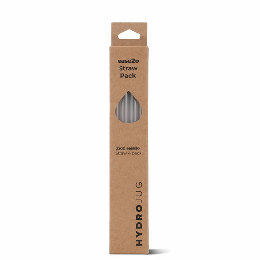 HYDROJUG HydroJug Ease2o 32oz Straw Pack - 4 Replacement Straws, BPA-Free