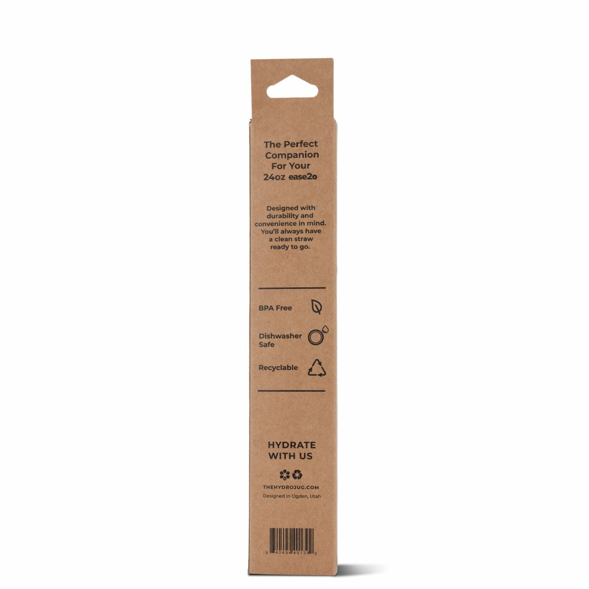 HYDROJUG HydroJug Ease2o 24oz Straw Pack - 4 Replacement Straws, BPA-Free