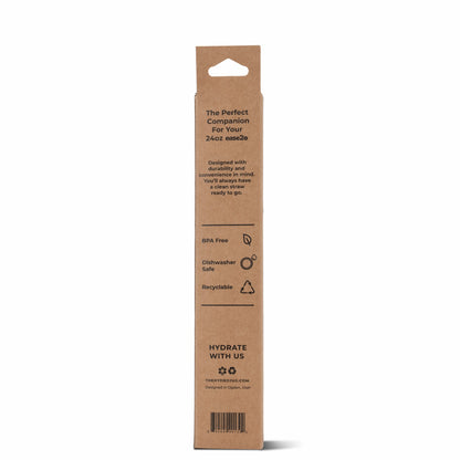 HYDROJUG HydroJug Ease2o 24oz Straw Pack - 4 Replacement Straws, BPA-Free