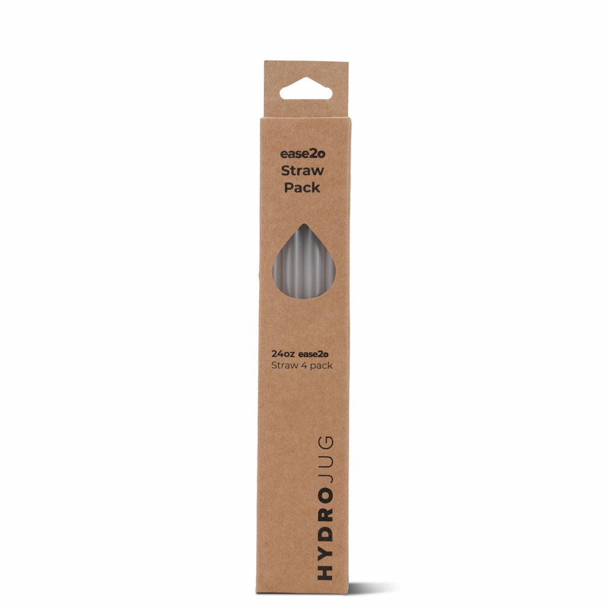 HYDROJUG HydroJug Ease2o 24oz Straw Pack - 4 Replacement Straws, BPA-Free