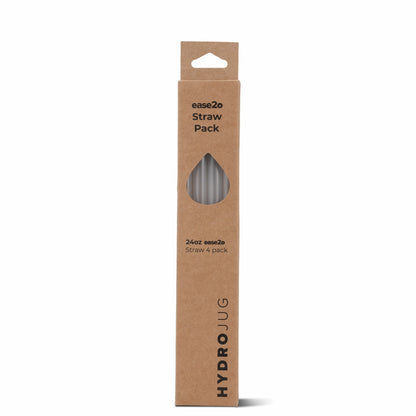 HYDROJUG HydroJug Ease2o 24oz Straw Pack - 4 Replacement Straws, BPA-Free